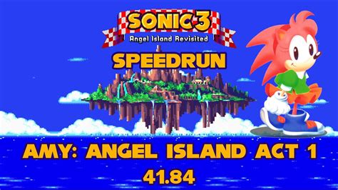 [world Record] Sonic 3 Angel Island Revisited Speedrun Angel Island