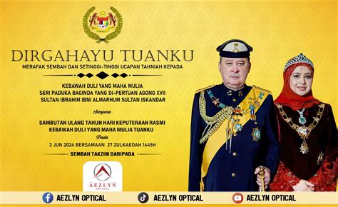 Sambutan Ulang Tahun Hari Keputeraan Rasmi Kebawah Duli Yang