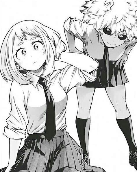 Uraraka Manga Panels