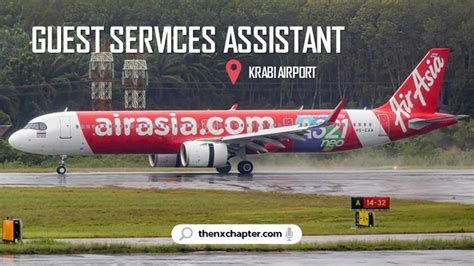 The NX Chapter Thai AirAsia เปดรบ Guest Service Assistant วฒป ตร