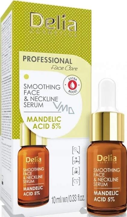 Delia Cosmetics Smoothing Serum With Mandelic Acid For Face Neck