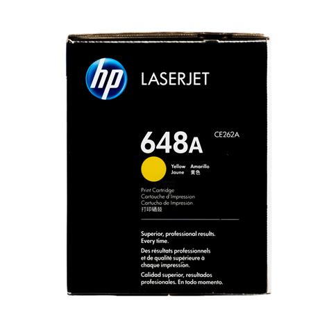 Ce262a Hp 648a Original Hp Toner Cartridge Yellow Genuine Ink