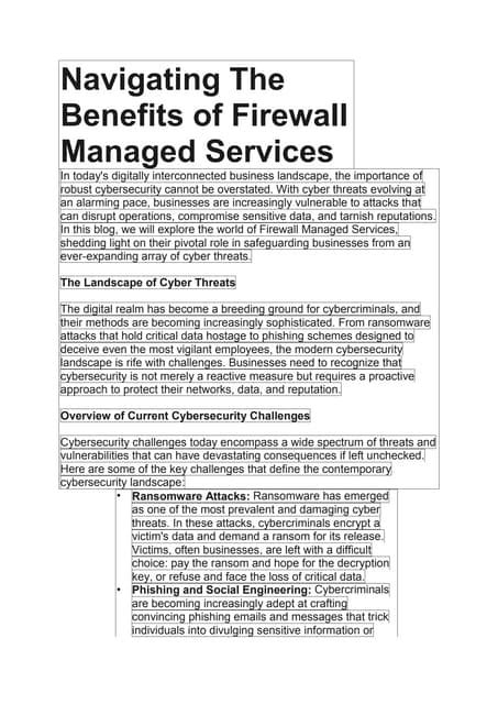 Navigating The Benefits of Firewall Managed Services.docx