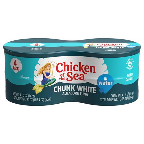 Amazon Chicken Of The Sea Chunk White Albacore Tuna In Water Wild