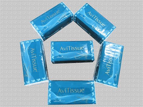 Khăn giấy rút nhãn hiệu AviTissue loại 200 tờ 2 lớp khổ 200 x 180 mm