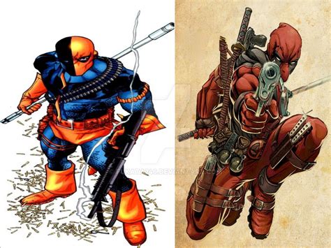 Deathstroke Vs Deadpool By Fukata246 On Deviantart