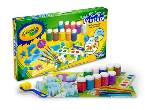 Crayola 54 9039 E 000 Kit De Loisir Créatif Mallette De Peinture