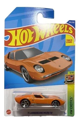 Hot Wheels 71 Lamborghini Miura Sv Hw Exotics Lote L 2022 Mercadolivre