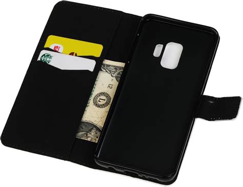 Vagenno Samsung Galaxy S9 Caseflip Case Pu Leather Notebook Wallet