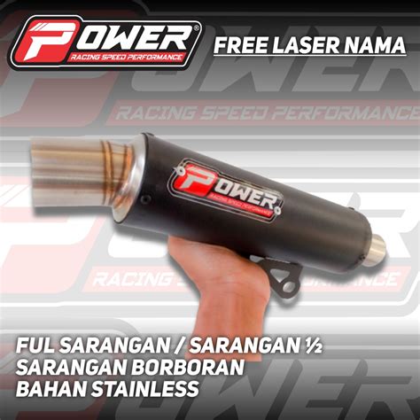 Slincer Corong Thailand Inlet 38 Dan Inlet 50 Pemakaian Semua Motor