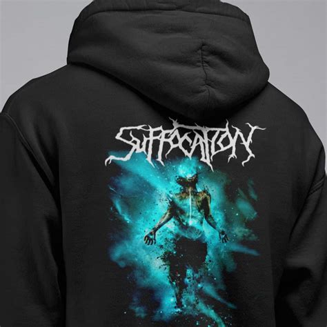 Suffocation Band Hoodie, Suffocation Of The Dark Light Artwork Hooded ...