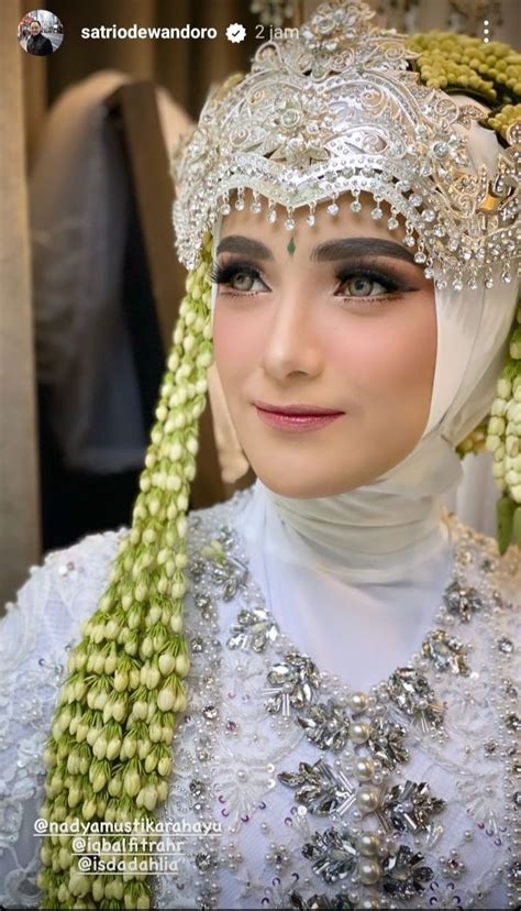 7 Potret Akad Nikah Nadya Mustika Rahayu Dan Iqbal Rosadi