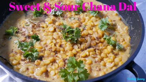 Sweet And Sour Chana Dal Tamil Youtube