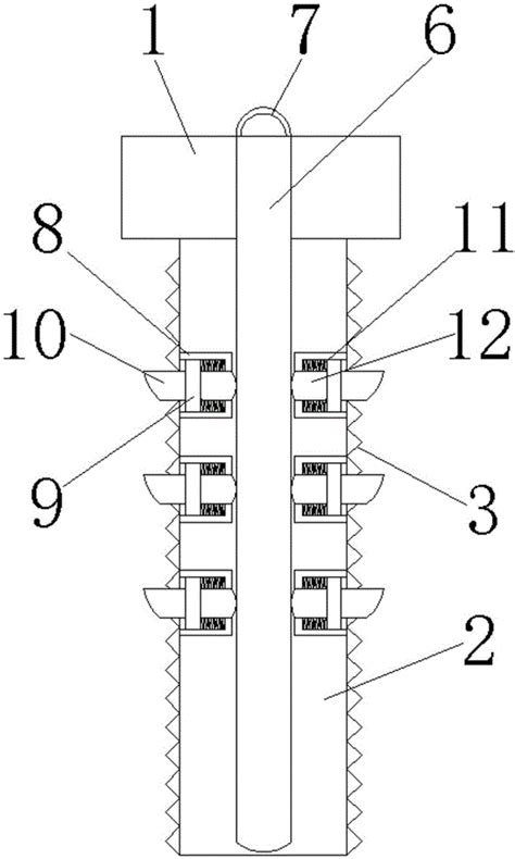 一种具有锁死结构的组合螺钉的制作方法