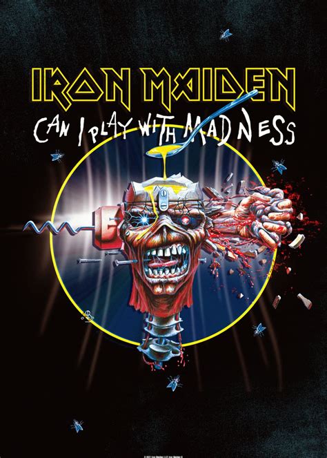 Can I Play With Madness Poster Picture Metal Print Paint By Iron