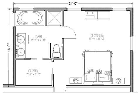 Master Bedroom Suite Layouts