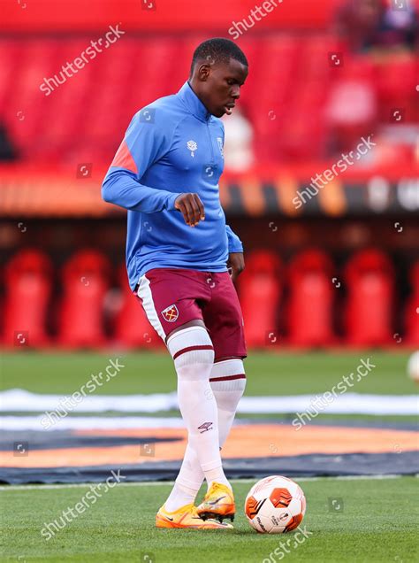 Kurt Zouma West Ham United Warms Editorial Stock Photo - Stock Image ...