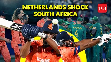 Dutch Team Stun South Africa In Another Cricket World Cup Shock