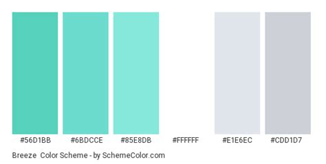 Breeze Color Scheme » Blue » SchemeColor.com