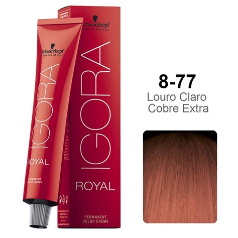 Igora Royal Louro Claro Cobre Extra Schwarzkopf Professional