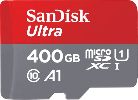 SanDisk présente une impressionnante carte microSD avec 400 Go de