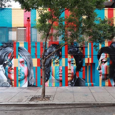 Kobra Street Art Murals In New York City Kobra Street Art Murals