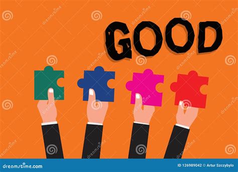 text sign showing good conceptual photo