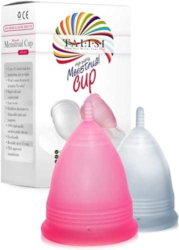 Talisi Menstrual Cups Set Of 2 Period Cup Reusable Small Large Sizes