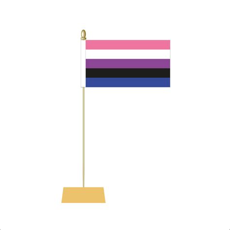 Genderfluid Pride Table Flag Flags And Flagpoles