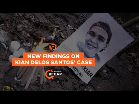 Rappler Recap: New findings on the Kian delos Santos case