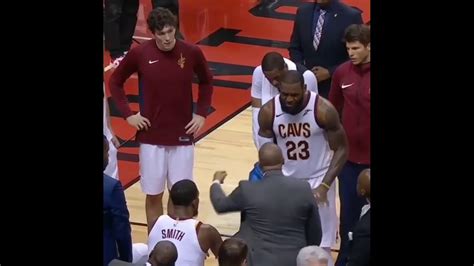 Lebron James Being UPSET And Coach His TEAM MATES After A Bad Half