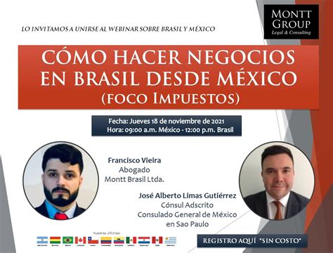 Cómo Hacer Negocios en Brasil desde México Foco Impuestos Montt Group