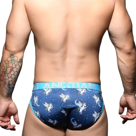 アンドリュークリスチャン Flying Unicorn Almost Naked ブリーフ メンズランウェイ