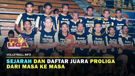 Sejarah Proliga Dan Daftar Juara Proliga Dari 2002 S D Sekarang