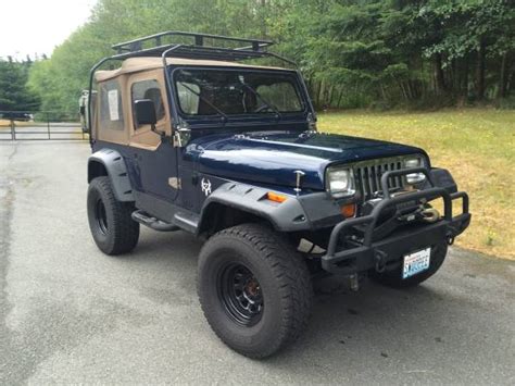 1991 Jeep Wrangler Yj 4x4 Lifted Auto Restorationice