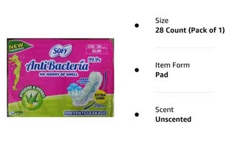 Xl Sofy Antibacteria Sanitary Pads At Rs Pack Sanitary Napkins In