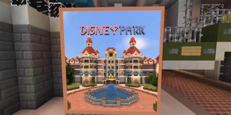 Schematic Disney Minecraft Map