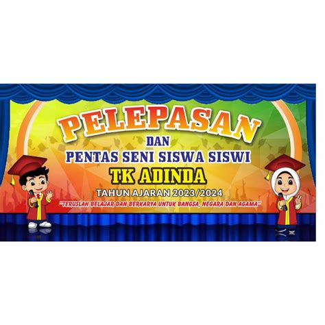 Harga Spanduk Wisuda Dan Pentas Seni Tk Terbaru Feb Biggo Indonesia