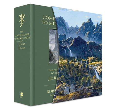 The Complete Guide To Middle Earth Deluxe Edition Robert Foster