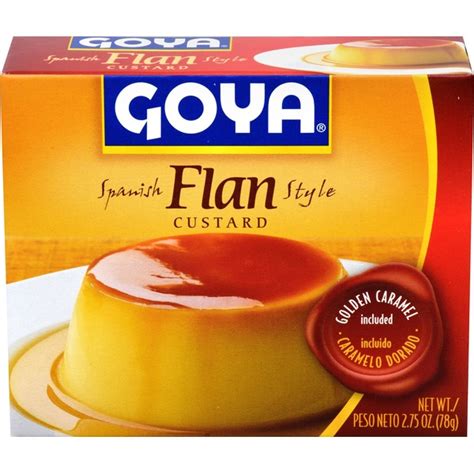 Goya Flan Custard Spanish Style With Caramel 275 Oz Instacart