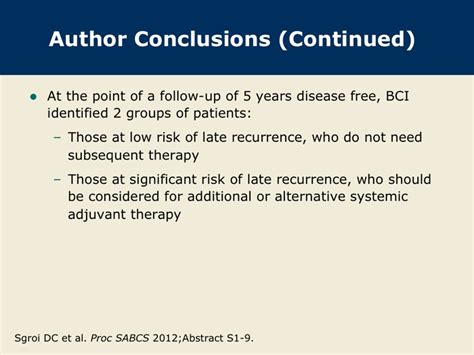 Performance Of The Breast Cancer Index Versus Onco Type DX Recurrence