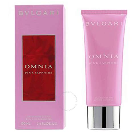 Bvlgari Omnia Pink Sapphire Bath Shower Gel 100ml 3 4oz