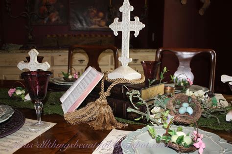 Michelle Paige Blogs Christian Easter Decor