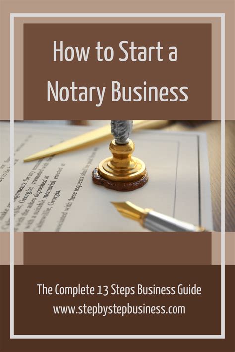 How To Start A Notary Business Notary Business Notary Public