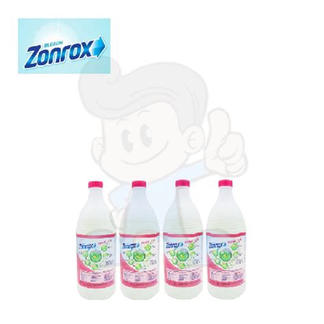 Zonrox Bleach Floral 4 X 1 Litre Shopee Philippines