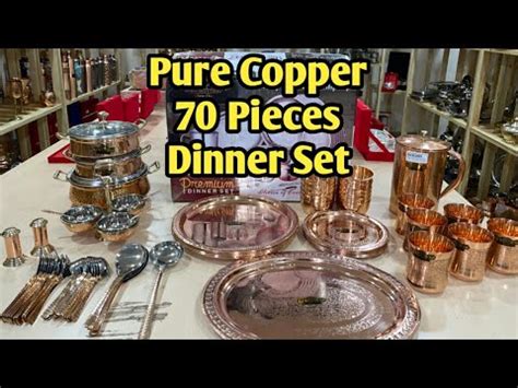 Pure Copper Dinner Set Pieces Pure Copper Dinner Set By