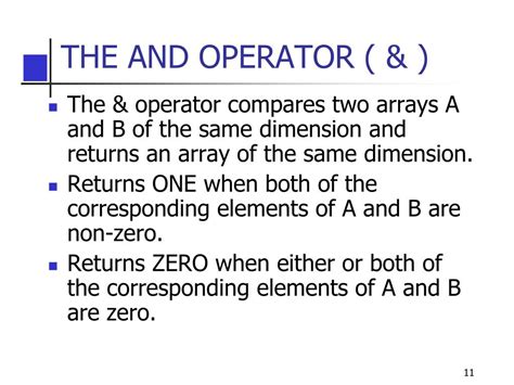 Ppt Matlab Chapman S33 4 Part 1 Relational Operators Logical