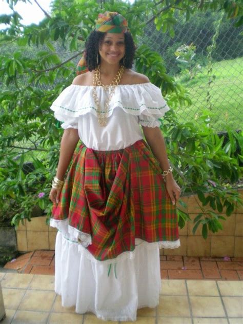 National Clothing Creole Caribbean Fashion Traditional Outfits