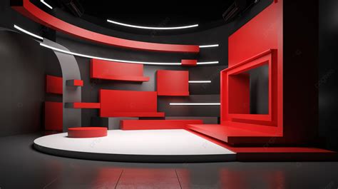 Tv Studio Set Background