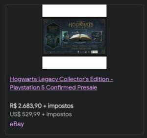 Hogwarts Legacy Collector S Edition Realmente Caro